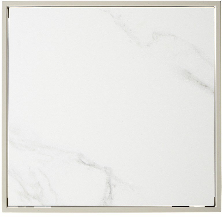 Столик приставной mayen, 38х38 см, бежевый (76071)