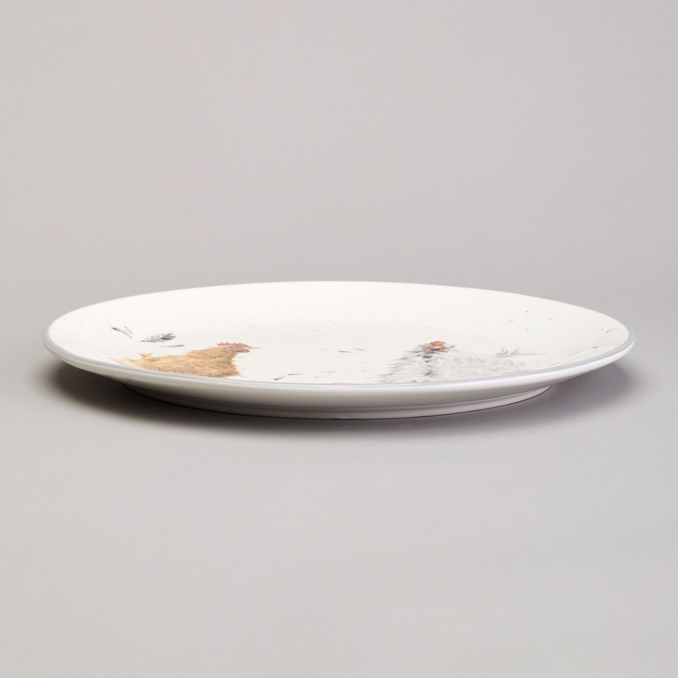 Блюдо овальное lefard "funny hens" 31,5*25,5*3 см (358-2296)