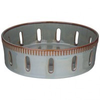 Ваза сервировочная bronco &quot;soul kitchen&quot; 20*6,5 см синяя (189-382)