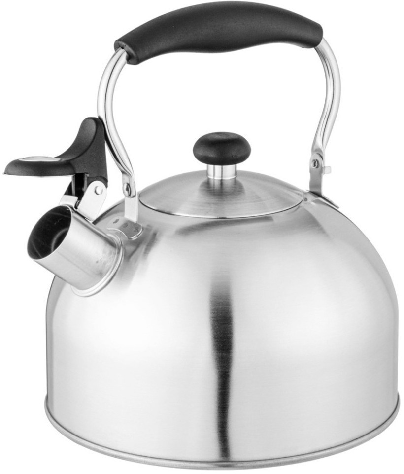 Чайник agness со свистком 2,5 л,нжс индукция (937-904)
