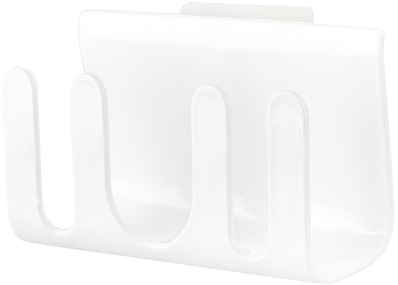 Держатель губки для мытья посуды jaw, белый (75909)