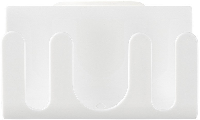 Держатель губки для мытья посуды jaw, белый (75909)