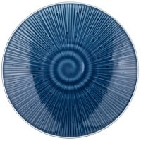 Тарелка закусочная bronco &quot;mirage&quot; 22 см синяя (410-126)