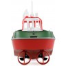 Радиоуправляемый буксир Tugboat зеленый 2.4G 1:72 (HL-3800-G)