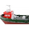 Радиоуправляемый буксир Tugboat зеленый 2.4G 1:72 (HL-3800-G)