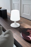 Лампа настольная light to go, белая (66633)