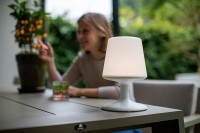 Лампа настольная light to go, белая (66633)