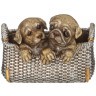 Подставка декоративная для мелочей "щенки" 22,9*18*16 см Lefard (146-1866)