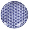 Тарелка 17957, 25,7 см, фарфор, blue, TOKYO DESIGN
