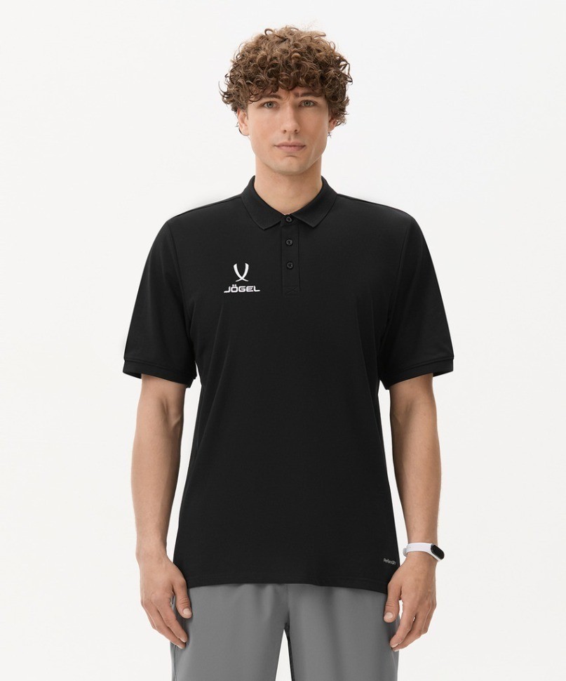 Поло JOGEL PREMIER PerFormDRY CVC Polo, черный (2122901)