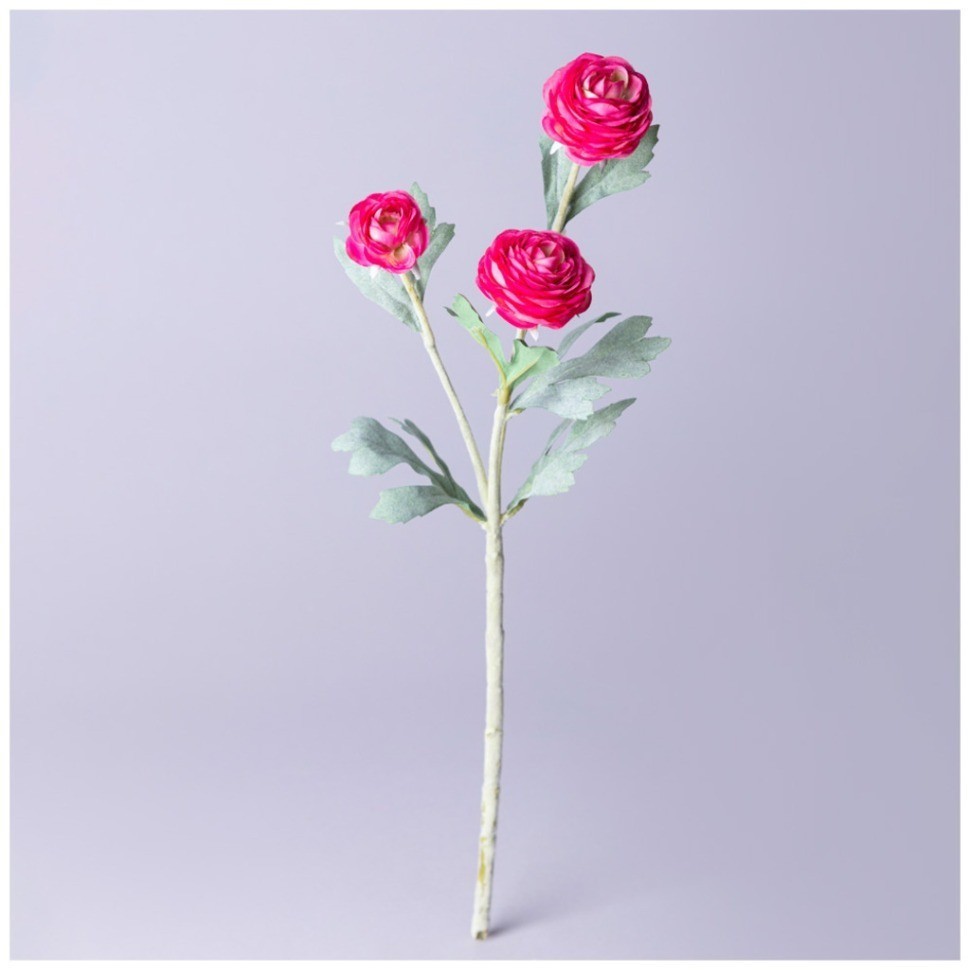 Цветок искусственный "ранункулюс" высота=43см. Lefard (287-534)