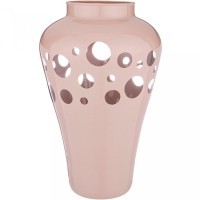 Ваза &quot;hypnotic zoe pink&quot;  высота 26см FRANCO (316-1485)