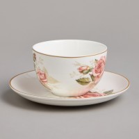 Чайная пара lefard &quot;корейская роза&quot; 300 мл (590-678)