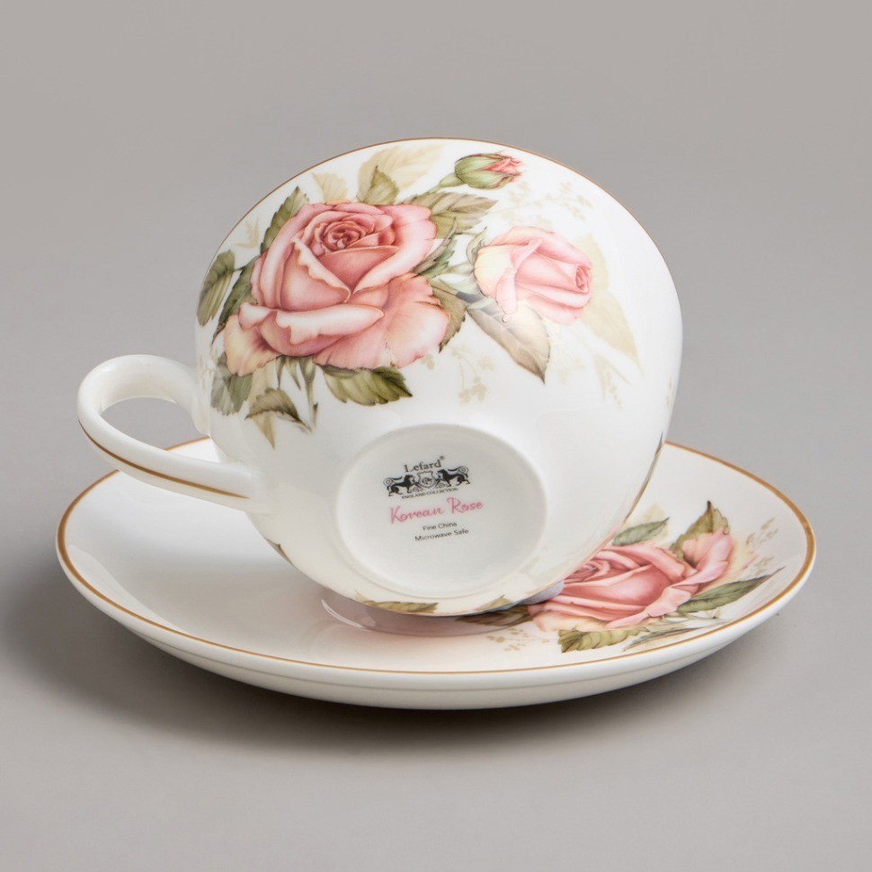 Чайная пара lefard "корейская роза" 300 мл (590-678)