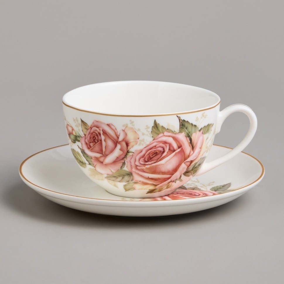 Чайная пара lefard "корейская роза" 300 мл (590-678)