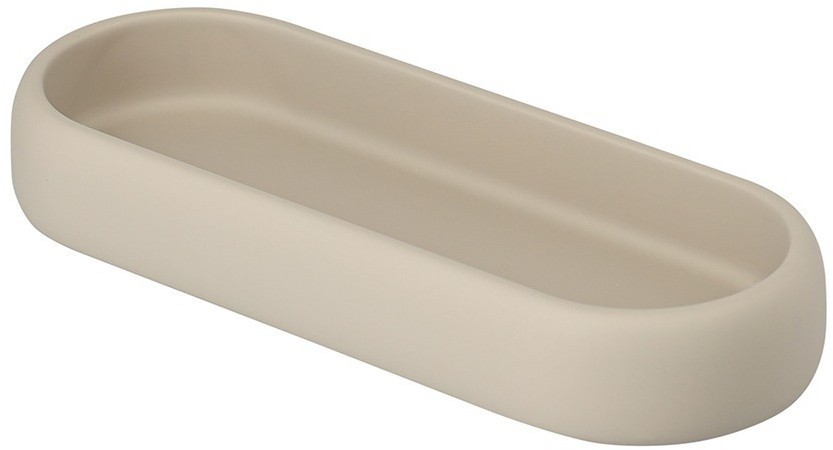 Подставка для ванных принадлежностей slim, светло-серая, малая (78879)