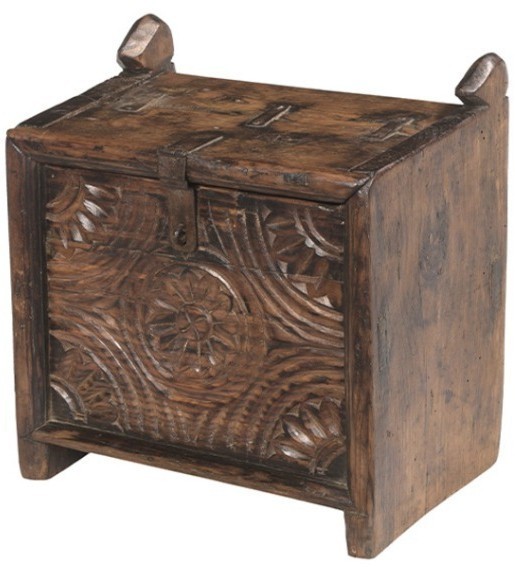 Сундук XIX век, Индия PR42480, Массив манго, natural, ROOMERS ANTIQUE