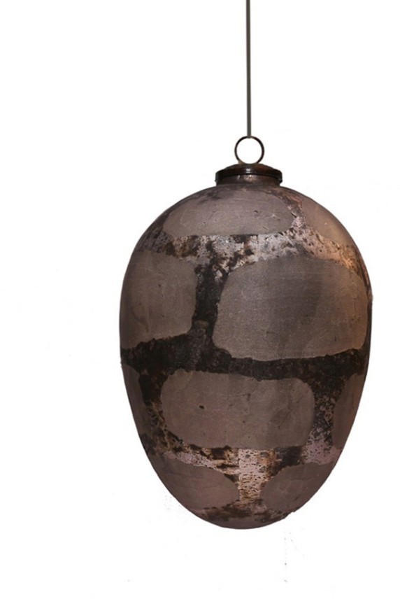 Новогодняя игрушка G19540, стекло, silver, ROOMERS FURNITURE