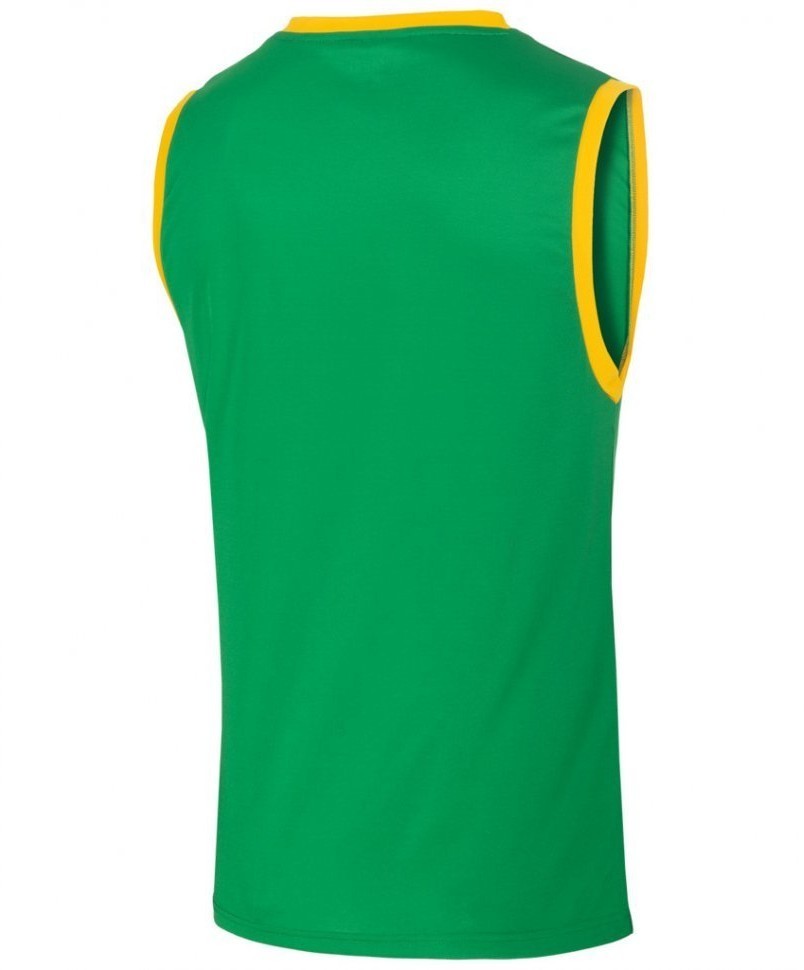 Майка баскетбольная JBT-1020-034, зеленый/желтый (430692)