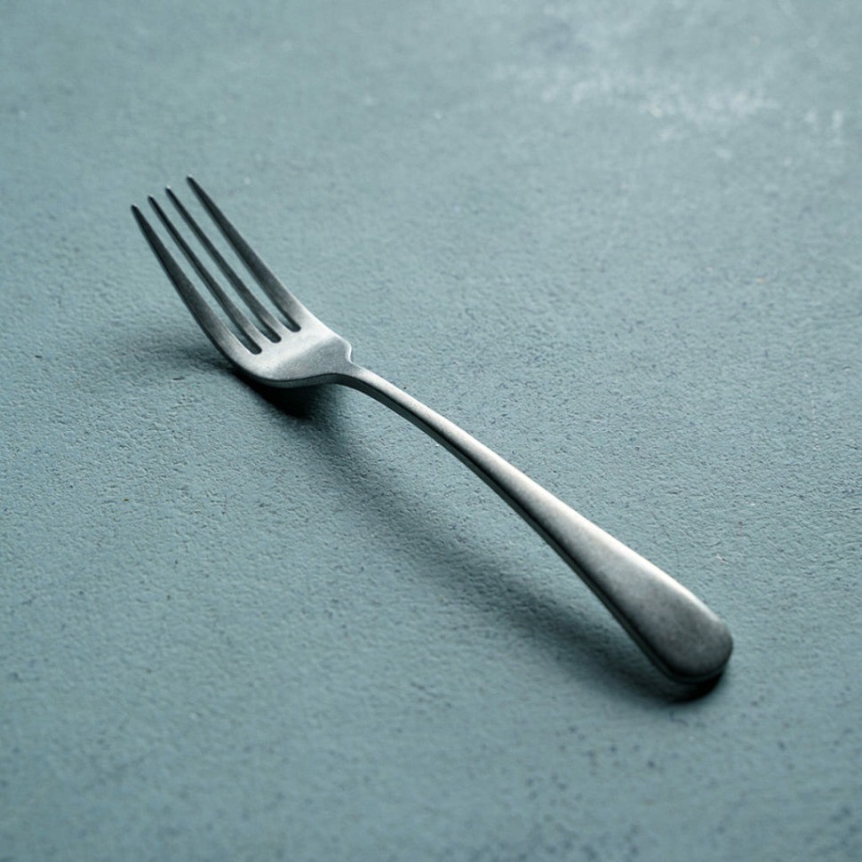 Вилка десертная SD-103-04SW, нержавеющая сталь 18/10, stone washed, ROOMERS TABLEWARE