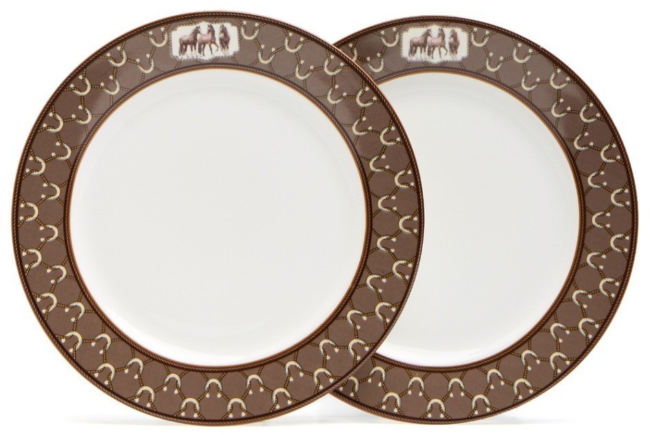 Набор тарелок закусочных lefard "horse club" 2 шт. 20,5 см (590-730)