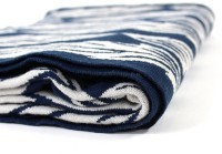 Плед вязаный с принтом Листья russian north, 180х130 см (63268)