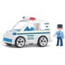 Полицейский автомобиль с водителем игрушка 17 см (33211EF-CH)