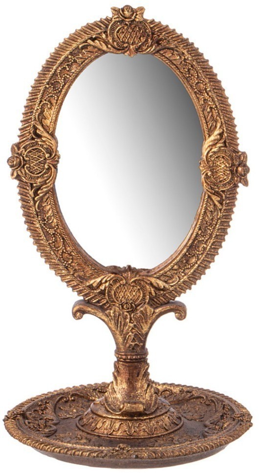 Зеркало настольное коллекция "рококо", 15*15*26cm Lefard (504-362)