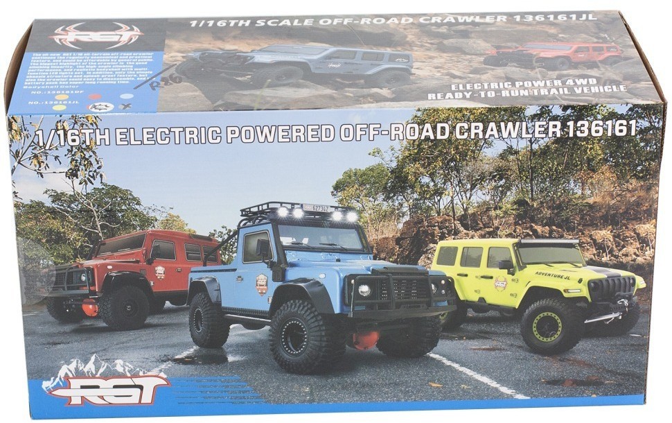 Радиоуправляемый краулер HSP RGT Adventure JL 4WD 1:16 (136161JL-R86125-3)