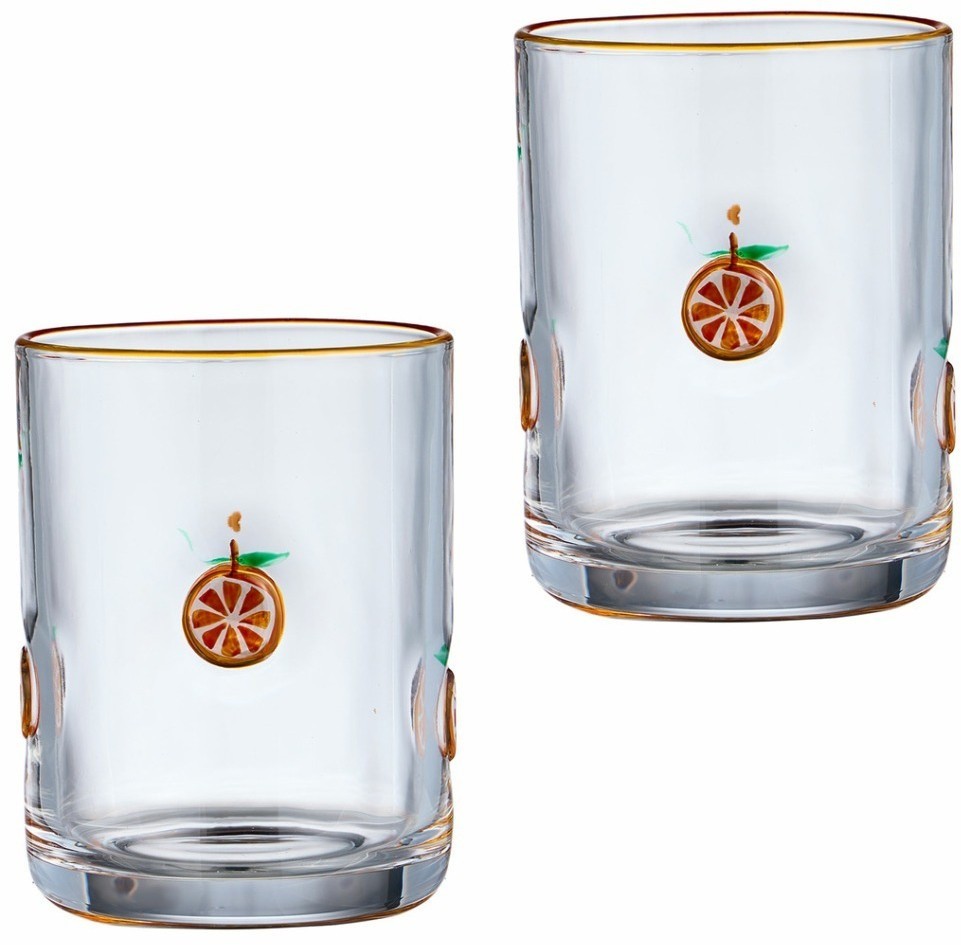 Набор стаканов "fruity orange" из 2 шт. 400 мл Lefard (685-134)