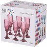 Набор бокалов для шампанского "серпентина" из 6шт. серия "muza color" 150мл. / в=20 см Lefard (781-210)