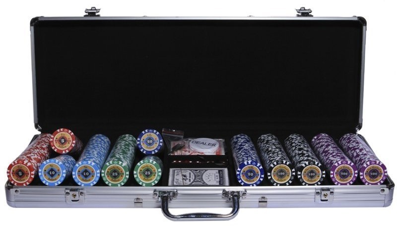 Набор для покера Crown на 500 фишек (33026)