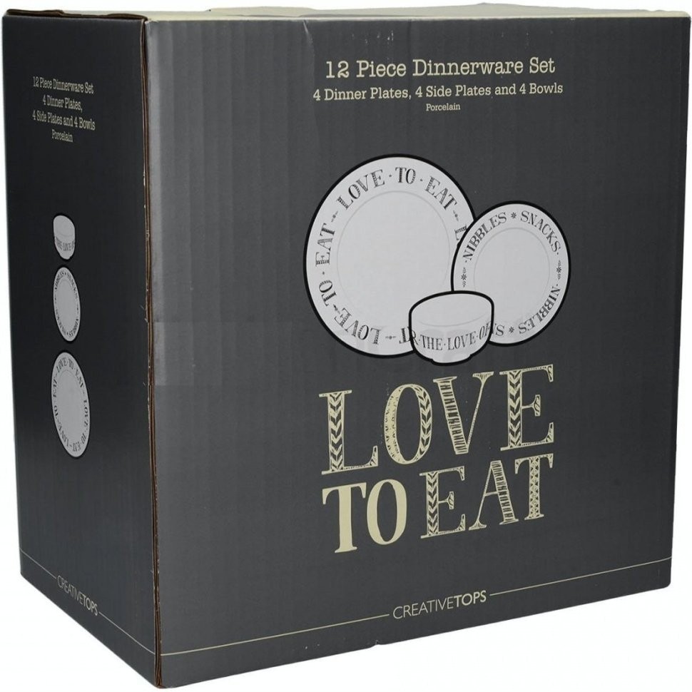 Creative Tops Обеденный набор посуды 12 предметов Stir it up 5199918