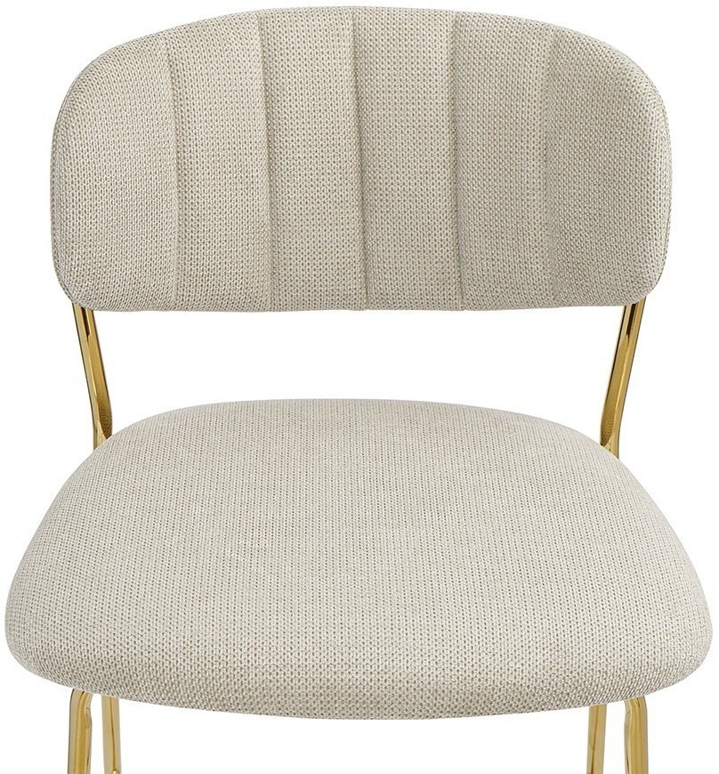 Стул барный eirill, шенилл, серый (75786)