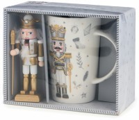 Набор подарочный lefard "щелкунчик" (кружка 385 мл в комплекте с ёлочной игрушкой) (580-095)