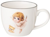 Набор посуды lefard я танцую, 3 пр.: салатник 470мл, тарелка 20см, кружка 220мл (260-940)