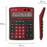 Калькулятор настольный Brauberg Extra Color-12-BKWR 12 разрядов 250479 (86032)