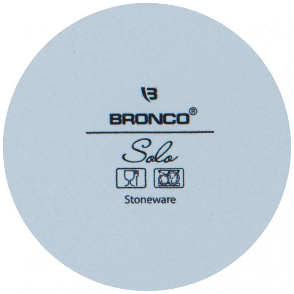 Кружка bronco "solo" 350 мл бледно-голубая Bronco (577-162)