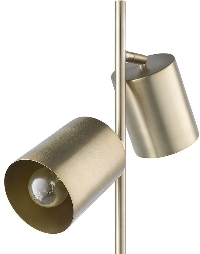 Лампа настольная irjo, 33х13х73 см, золотистая (76850)