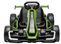 Детский электромобиль дрифт картинг (зеленый, 12 км/ч, 24V) (AHL007-GREEN)