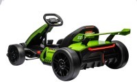 Детский электромобиль дрифт картинг (зеленый, 12 км/ч, 24V) (AHL007-GREEN)