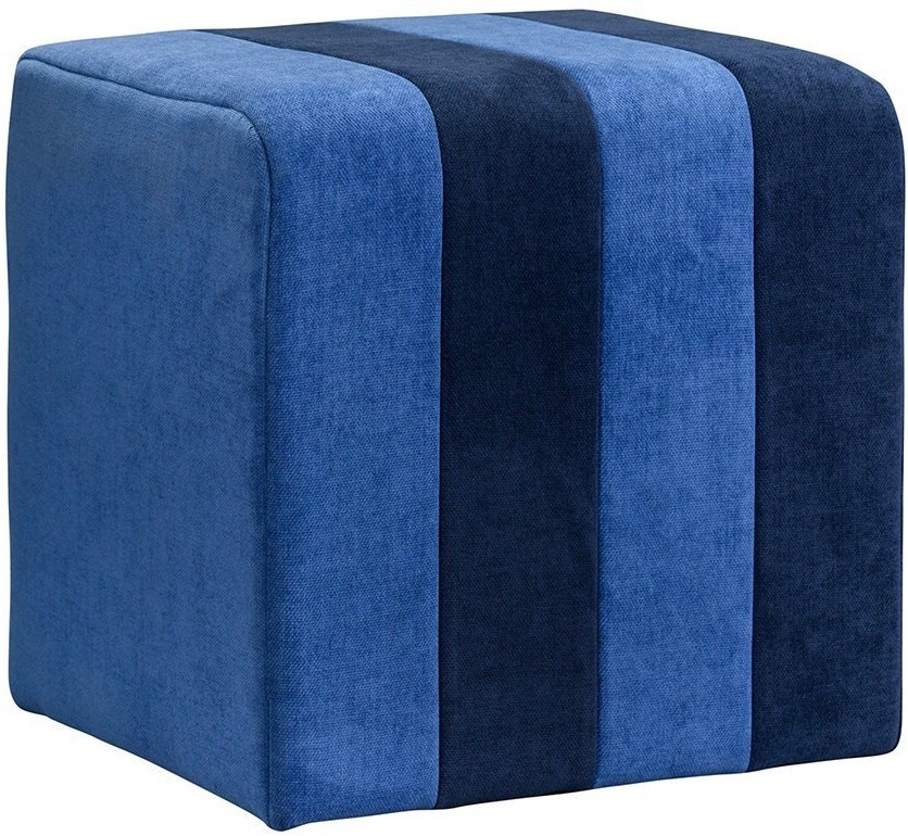 Пуф idar, шенилл, синий (74026)