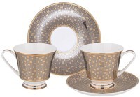 Чайный набор lefard &quot;мерцание&quot; hа 2 пер. 4 пр. (770-217)