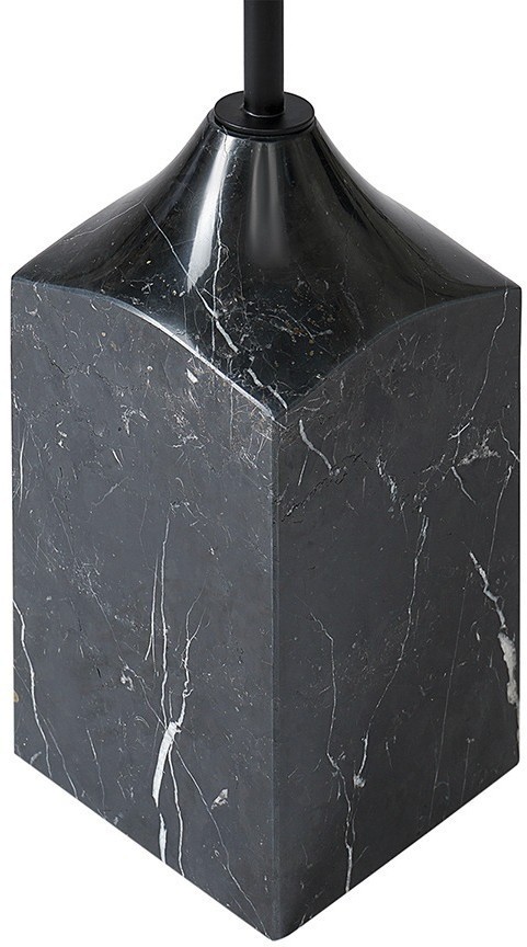 Столик кофейный sustainable collection, D38 см, серый/черно-белый (76070)