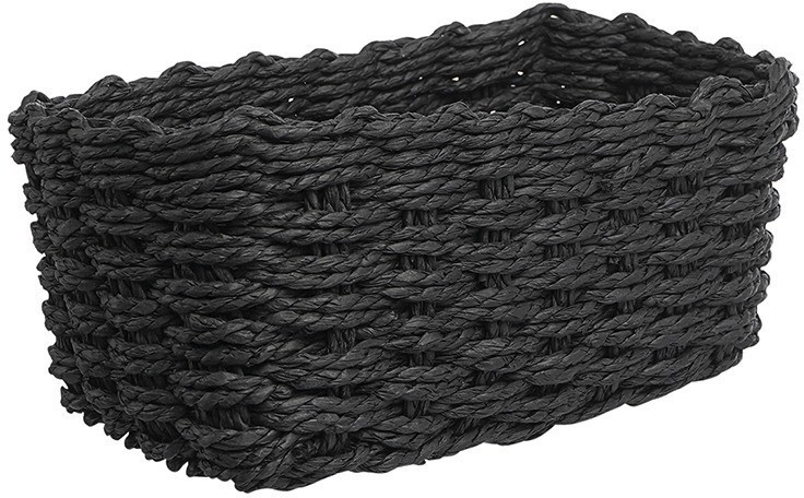 Корзина для хранения hagen, 22х14х9 см, черная (77023)