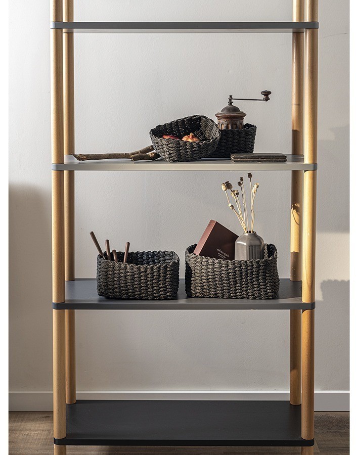 Корзина для хранения hagen, 22х14х9 см, черная (77023)