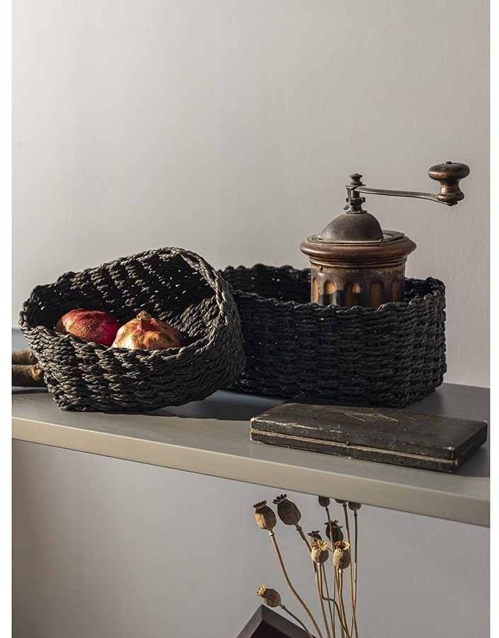 Корзина для хранения hagen, 22х14х9 см, черная (77023)