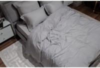 Пододеяльник тенсель серый 220*200 (TT-00011347)