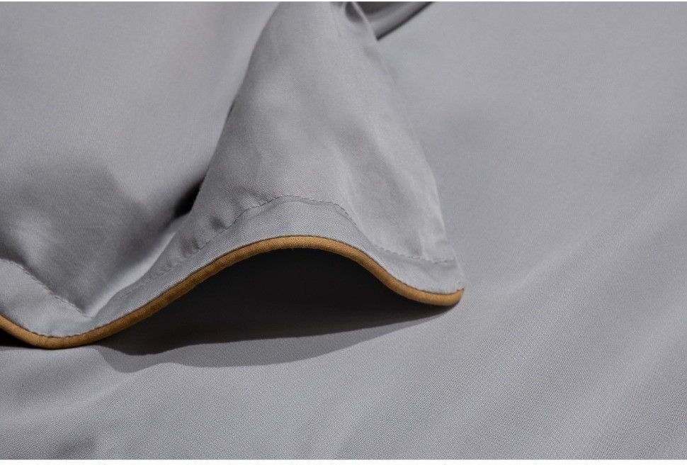 Пододеяльник тенсель серый 220*200 (TT-00011347)