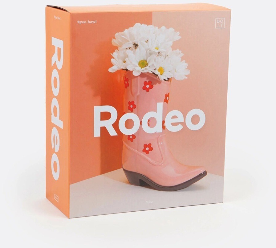 Ваза для цветов rodeo, 22,5 см, розовая (77309)